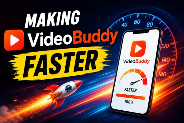 Tăng tốc VideoBuddy